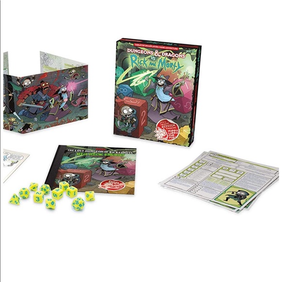 Dungeons & Dragons vs Rick and Morty Tabletop GAME - Picture 6 of 7